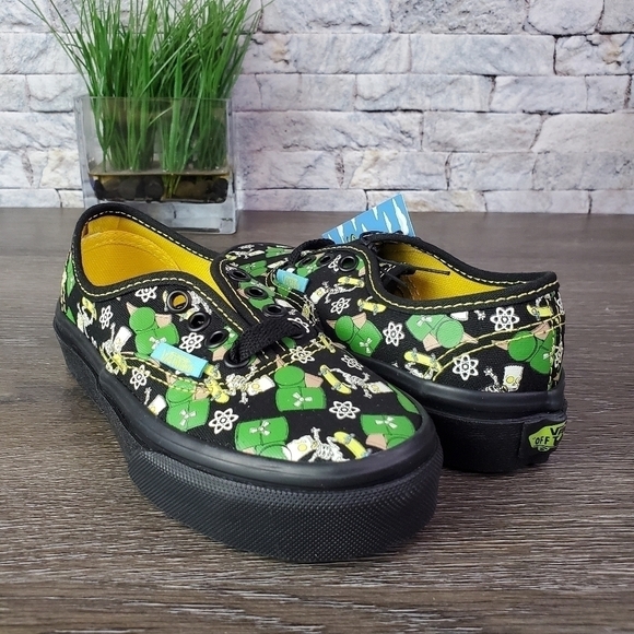 New Vans The Simpsons Glow Bart - Picture 1 of 9